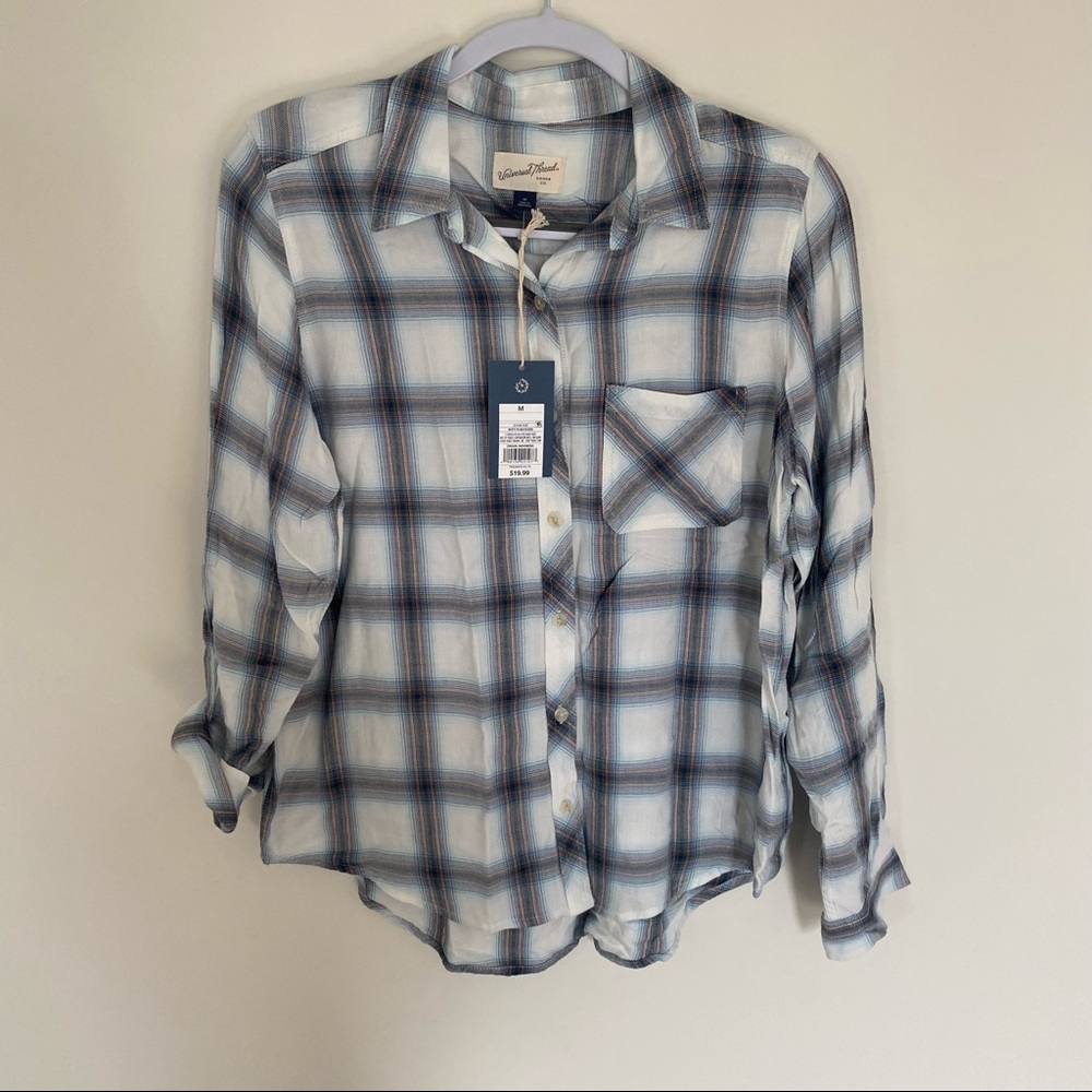 NWT Universal Thread Plaid Shirt